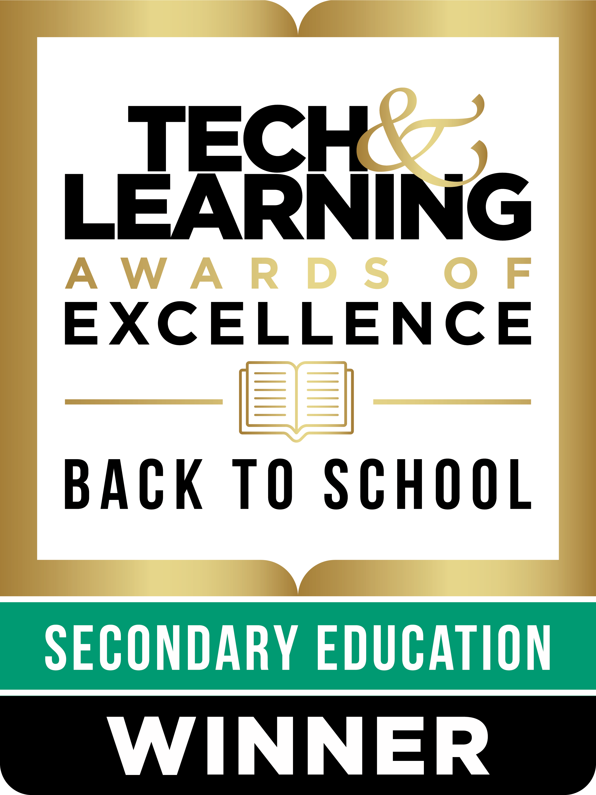 Tech & Learning Awards of Excellence <br>Back to School - Secondary Education