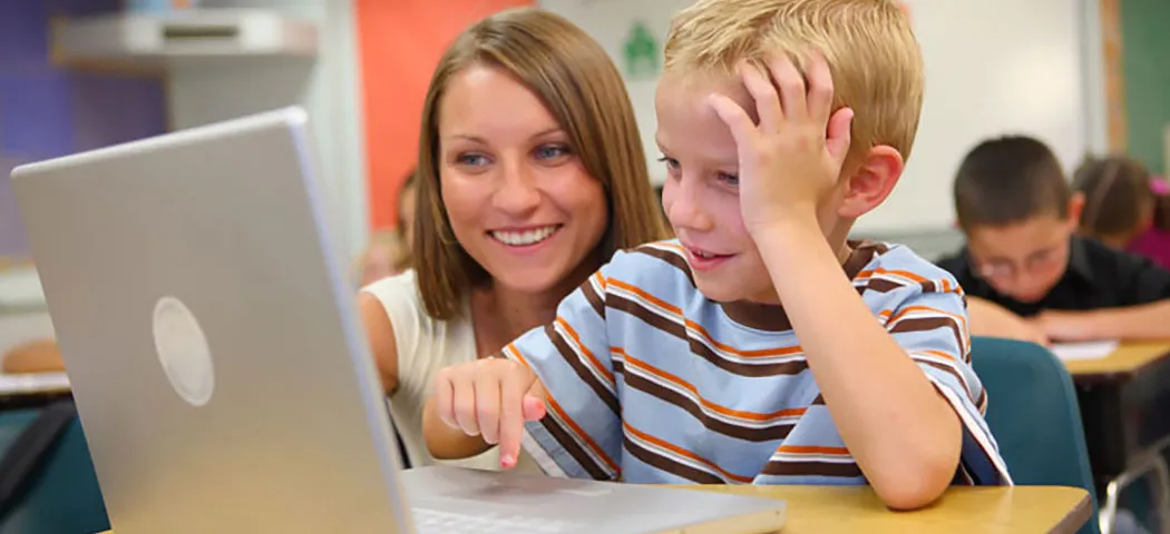 Hero image for the Kentucky school meets challenging reading and math CCSS goals page