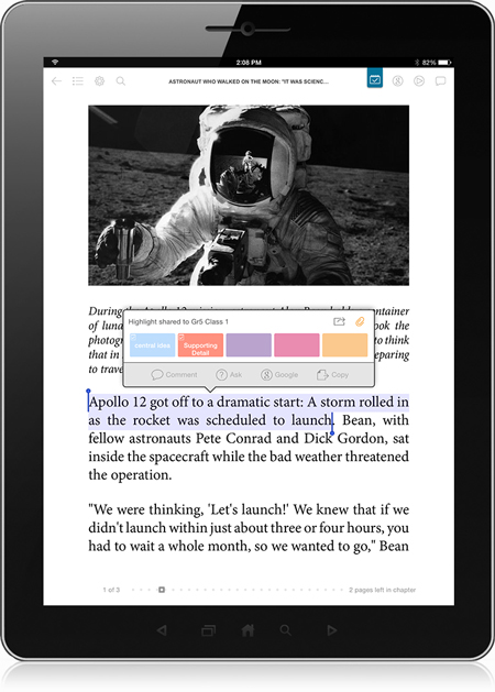 Article tablet