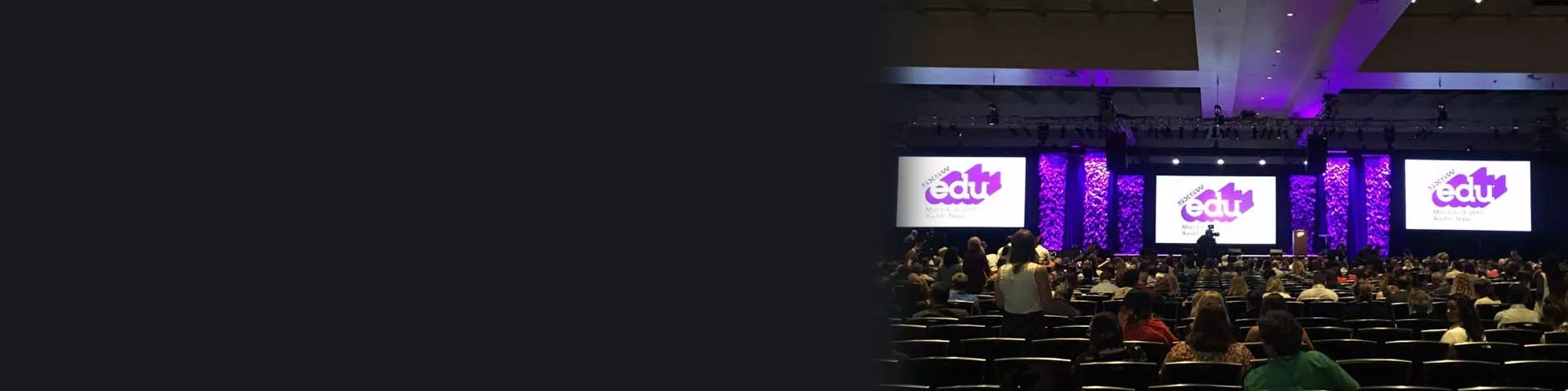 Hero image for the PD, personalized learning, and daring classrooms: the big topics at SXSWedu<sup>®</sup> 2017 page