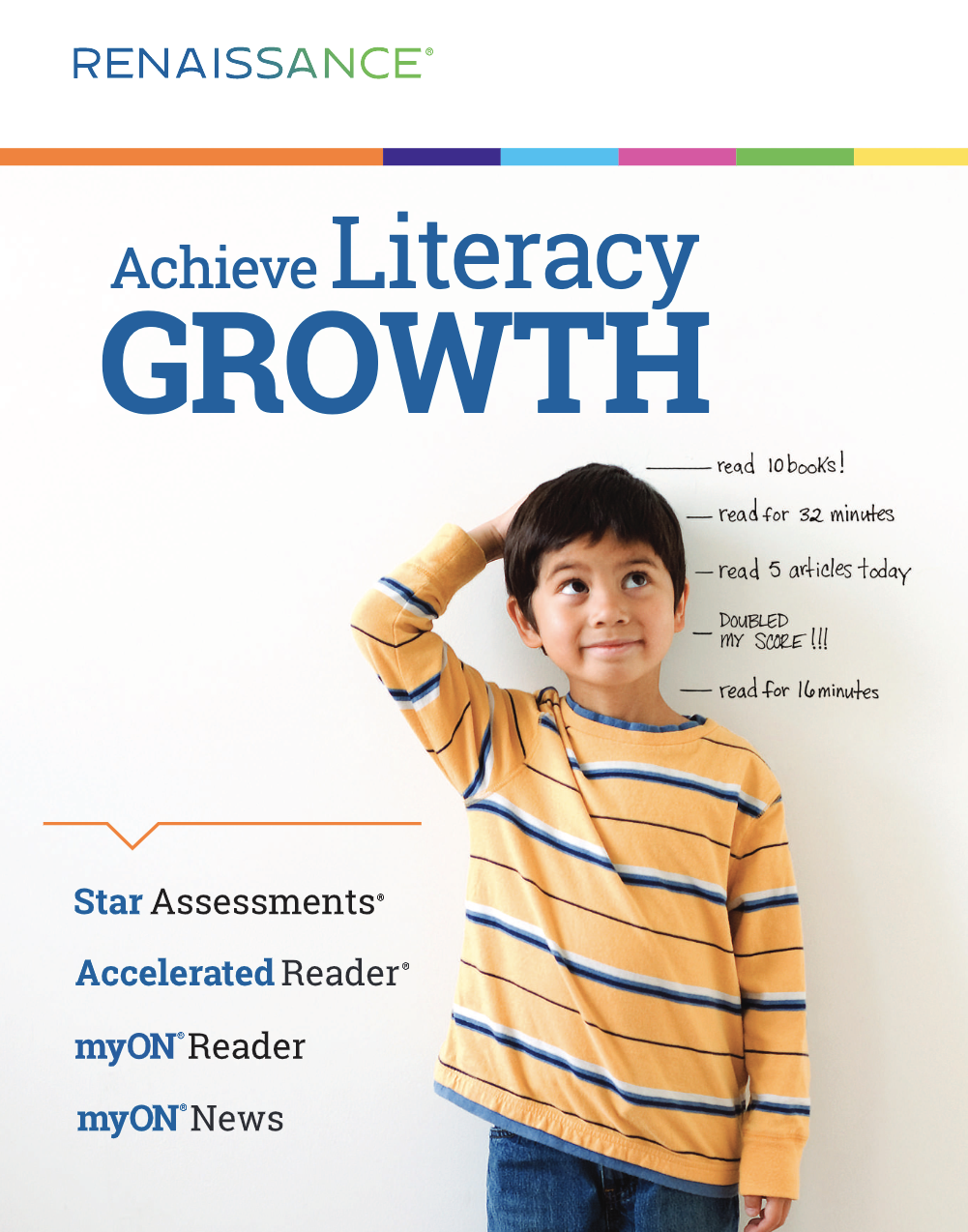 Achieve Literacy Growth Brochure