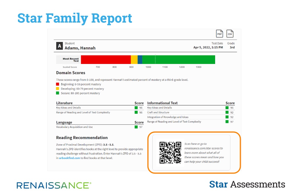 Star Family report