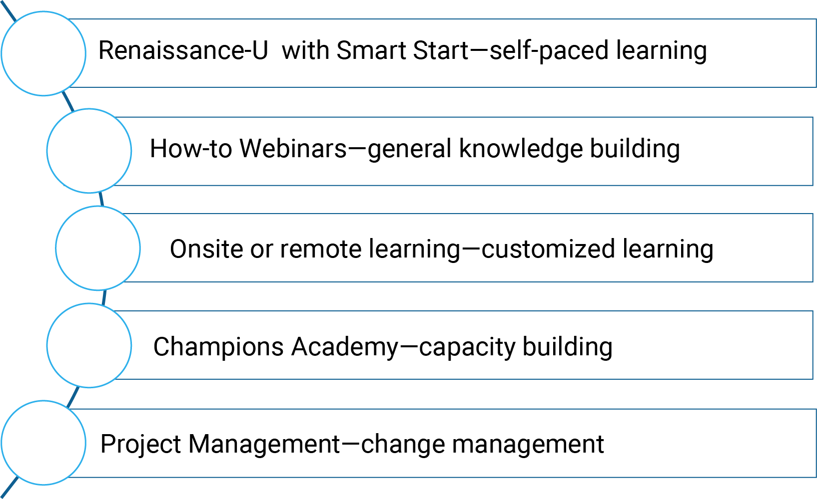 Professional Learning steps