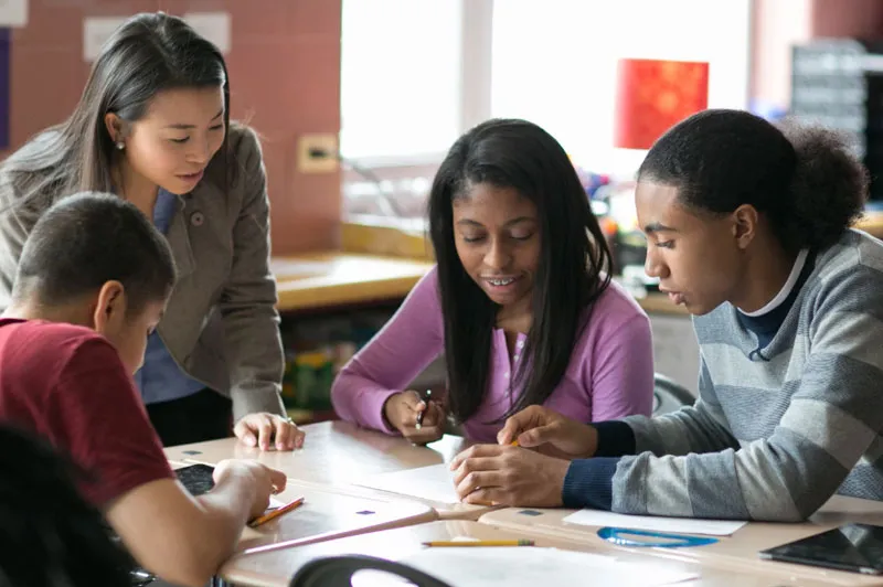 High school students
