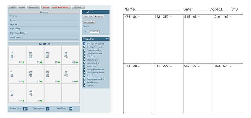 CBMmath Process screenshot