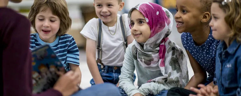 Students in a classroom
