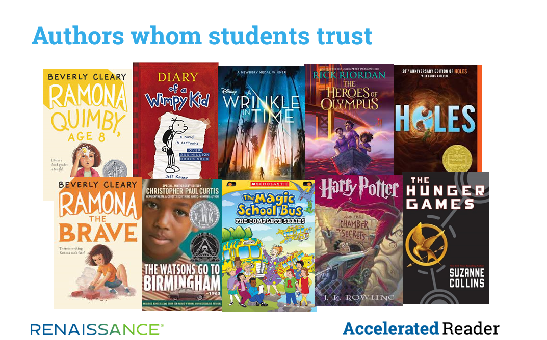 Authors Whom Students Trust