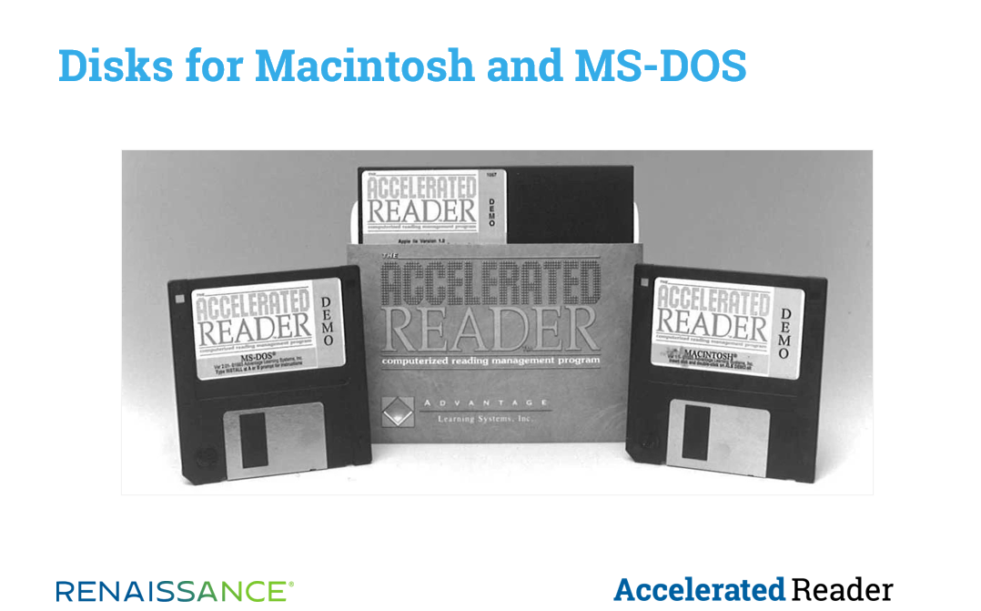Disks for Macintosh and MS-DOS