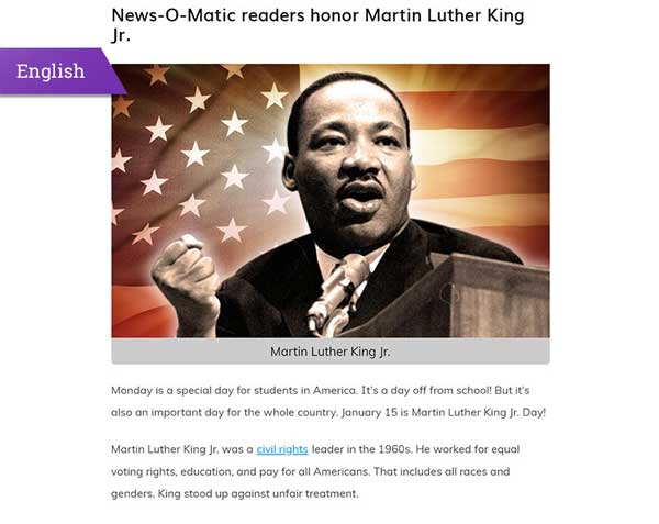 myON News screenshot -English 