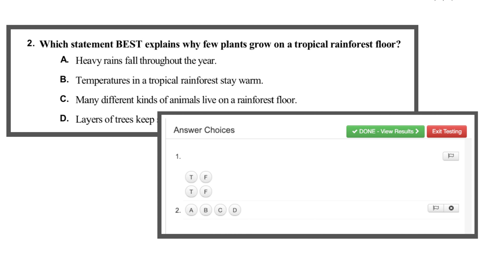 Express assessments