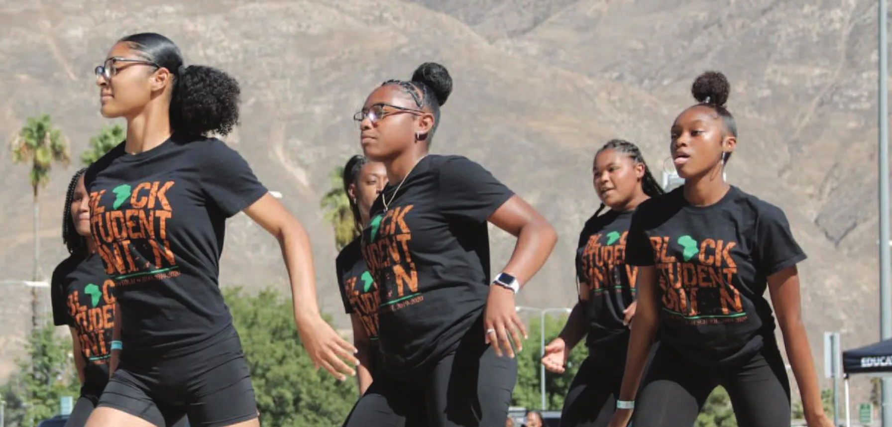 Students in the San Jacinto Unified School District