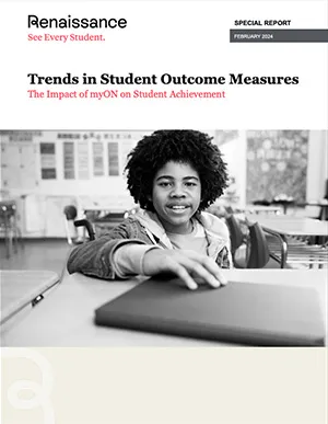 Cover of the myON report document
