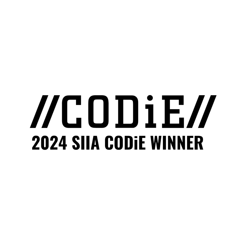 Badge for an Codie award