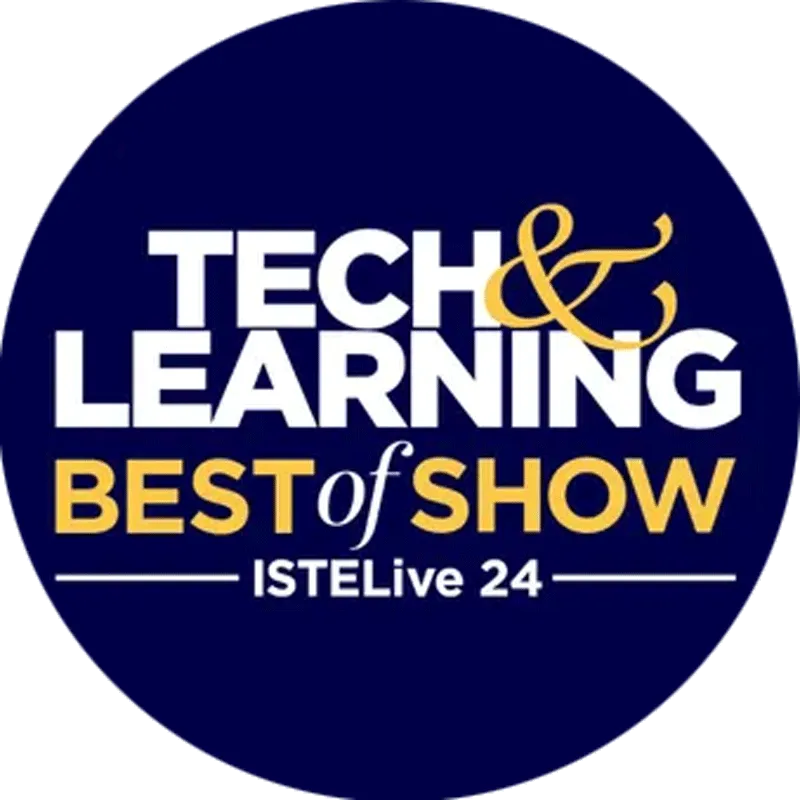 Badge for an ISTE award