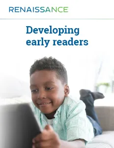 Developing Early Readers flyer cover