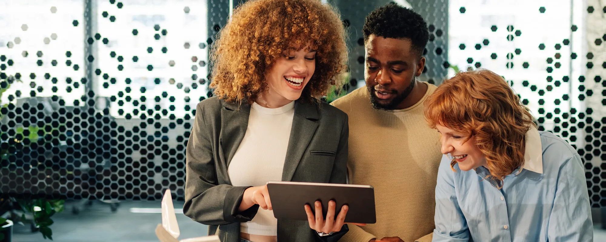 A group of Renaissance employees