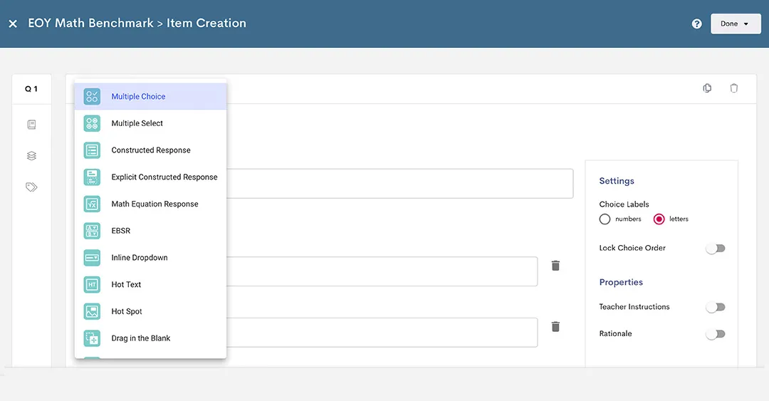 Renaissance DnA item creation screenshot