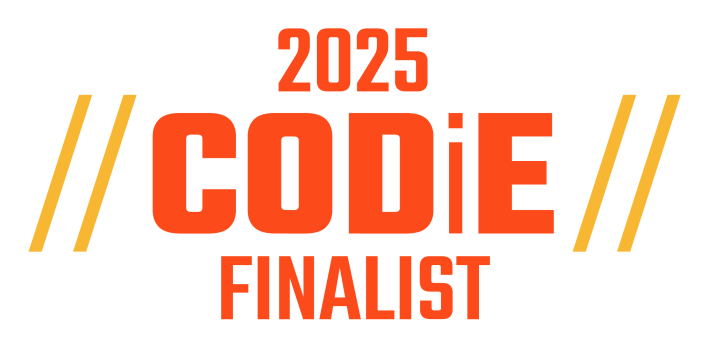 2025 Finalist CODiE award logo