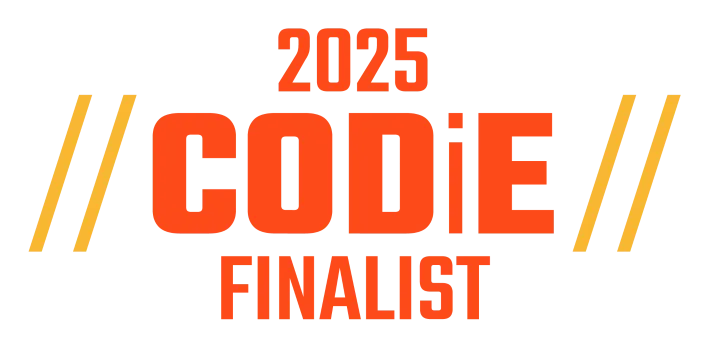 Badge for an CODiE award
