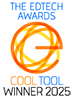 The EDTECH Awards Cool Tool Winner 2025 badge