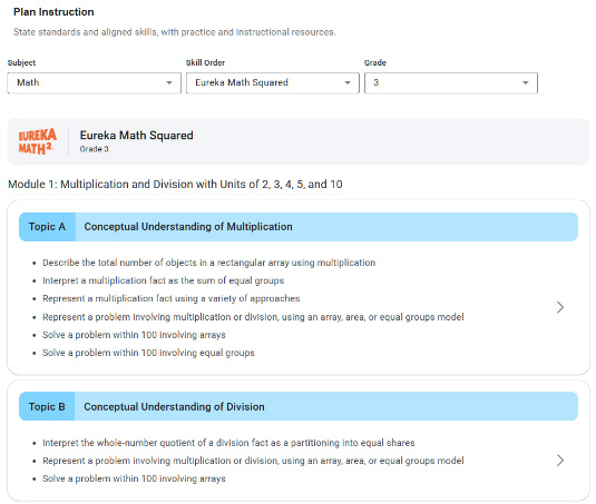 image of Eureka Math 2 practice problem