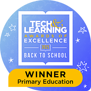 Tech & Learning award of excellence Back to School Winner Primary Education
