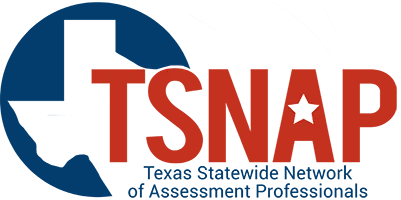 Badge for an Texas Statewide Network of Assessment Professionals award