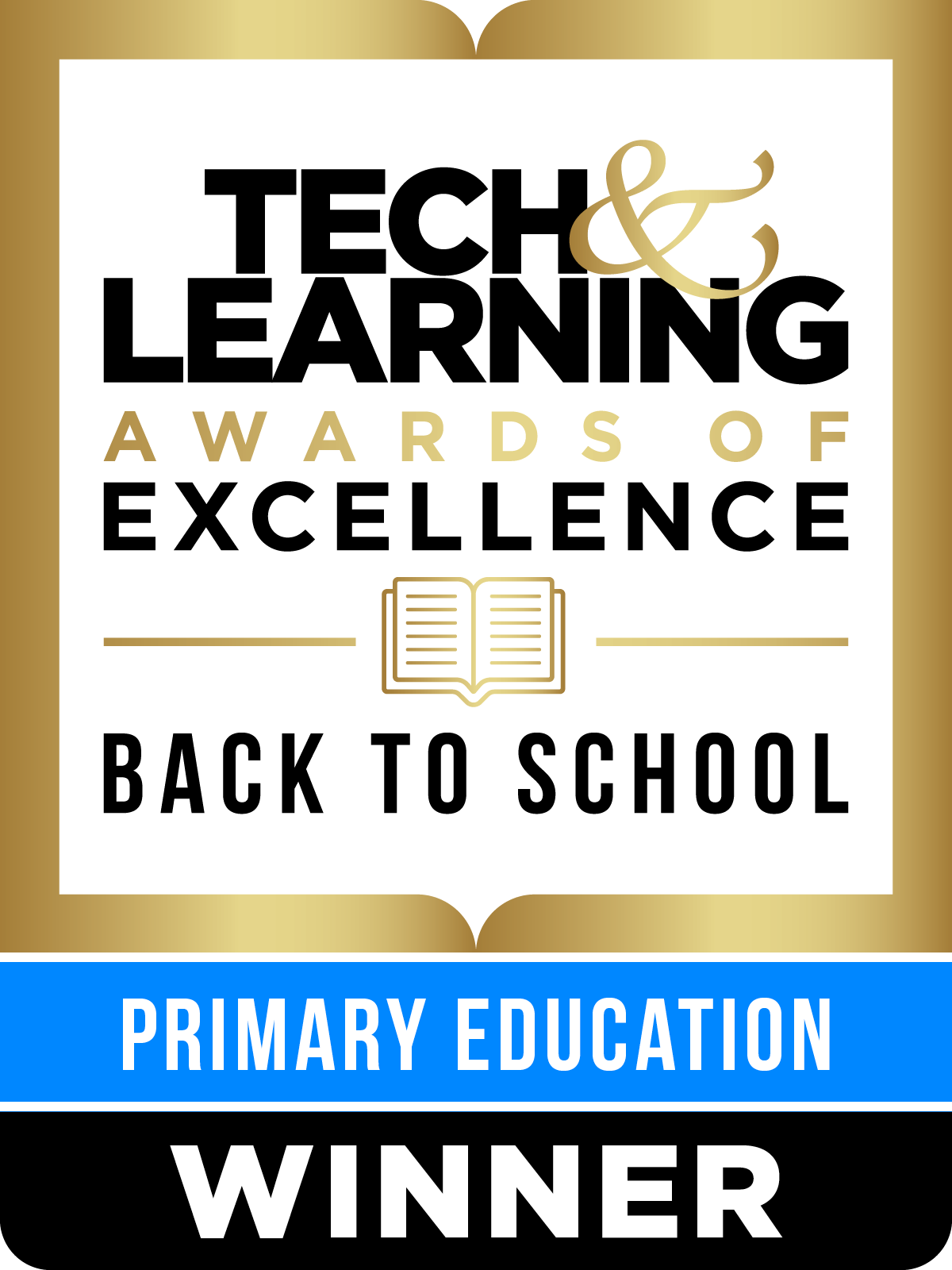 Tech & Learning Awards of Excellence Back to School Primary Education Winner