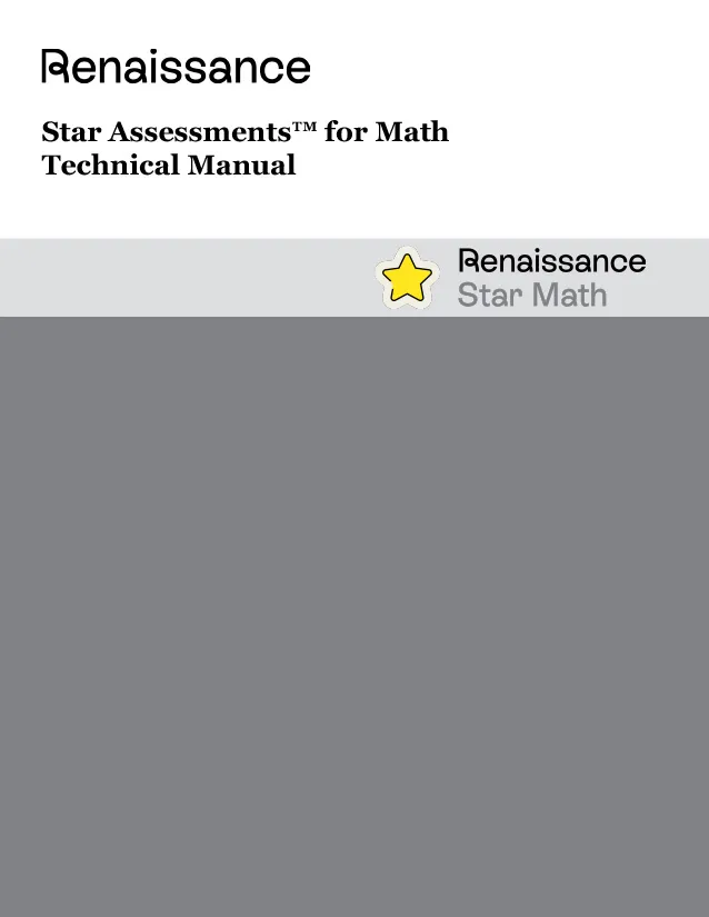 the cover of the Star Math Technical Manual