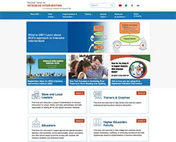 Website of the National Center on Intensive Intervention