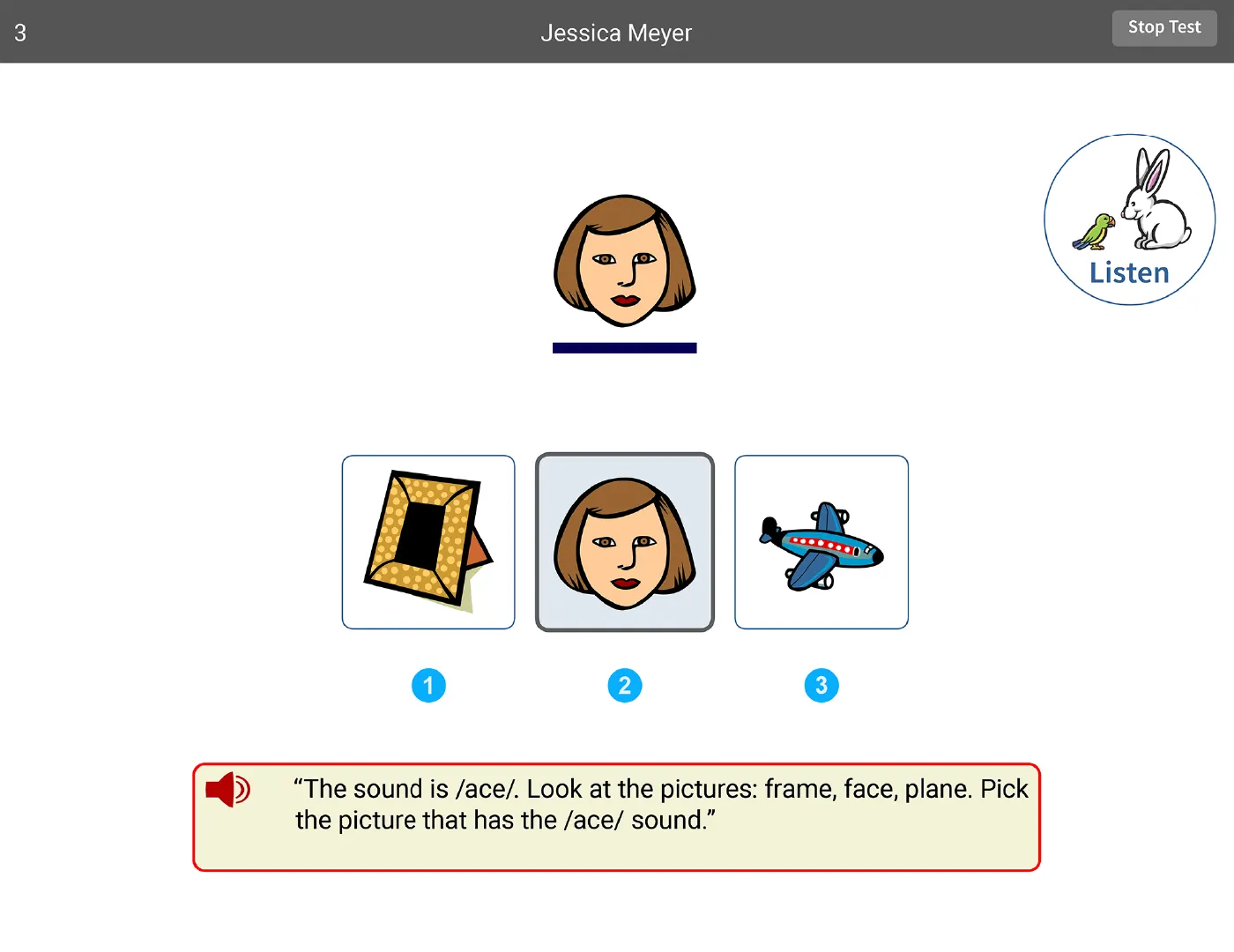 phonological awareness sample