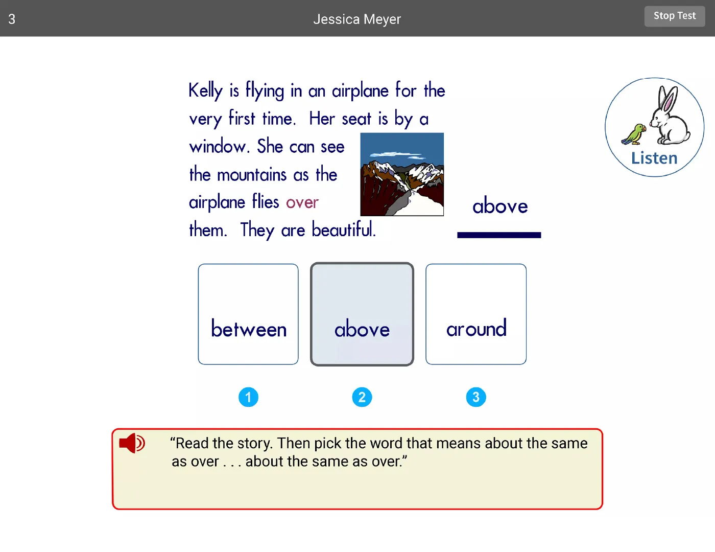 vocabulary sample
