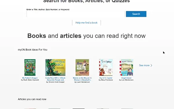 Accelerated Reader product screenshot