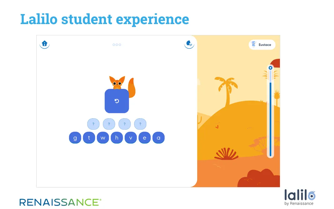 Lalilo product screenshot