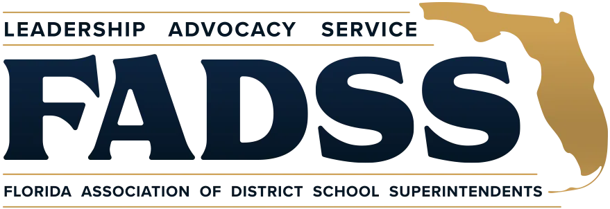 Badge for an Florida Association of District School Superintendents award