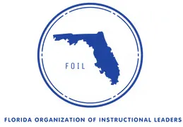Badge for an  Florida Organization of Instructional Leaders (FOIL) award