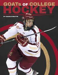"GOATs of College Hockey" book cover